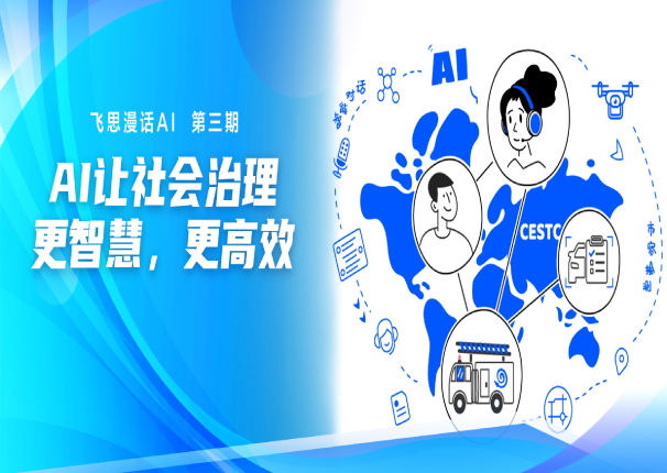 飞思漫话AI 第三期 | 让社会治理更智慧、更高效 CESTCky开元系统